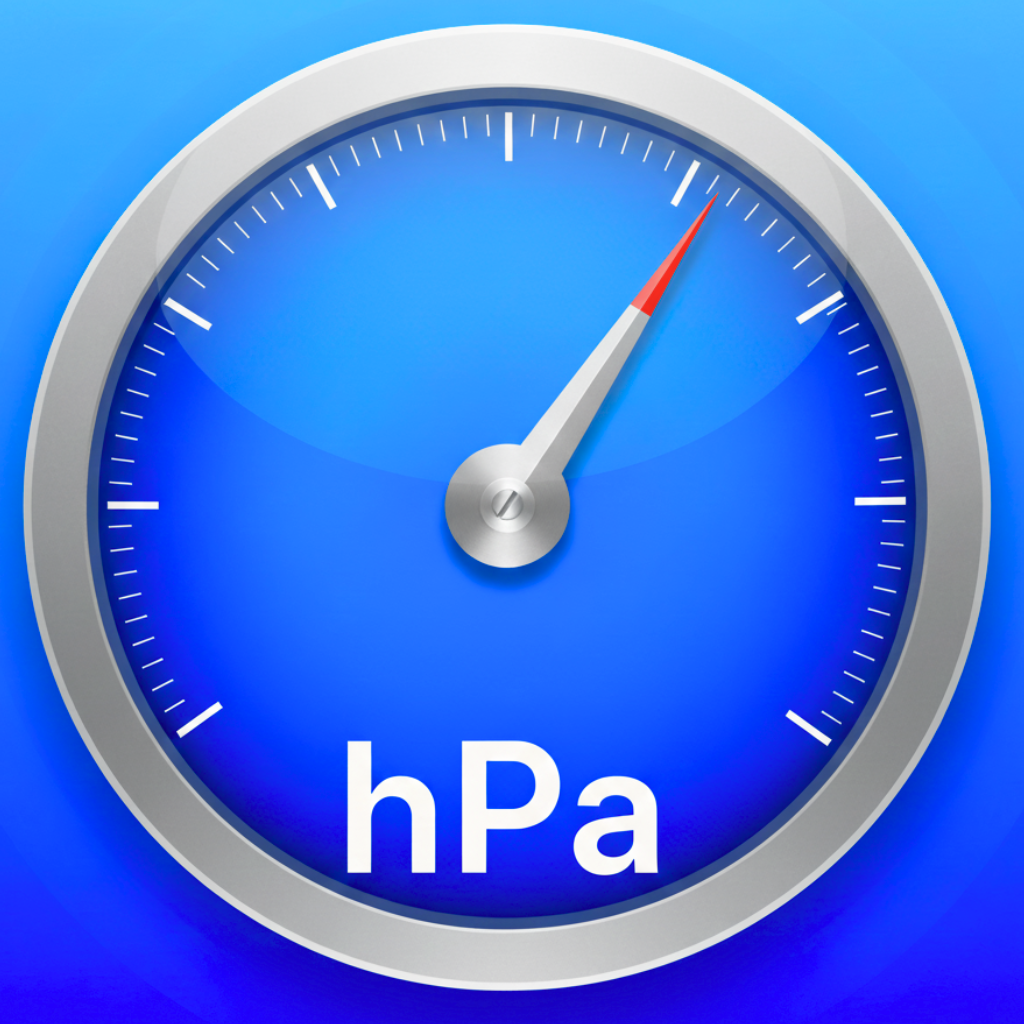 スポット気圧計・高度計 アイコン